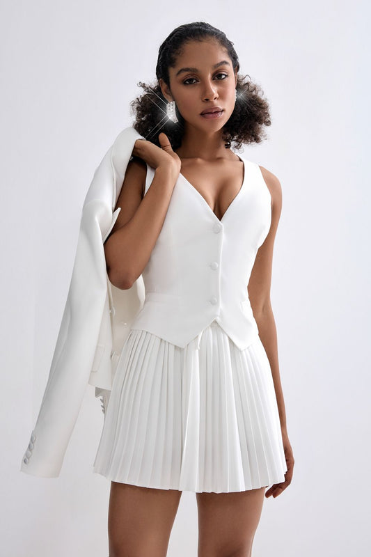 Pleated skirt