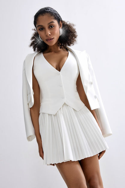 Pleated skirt