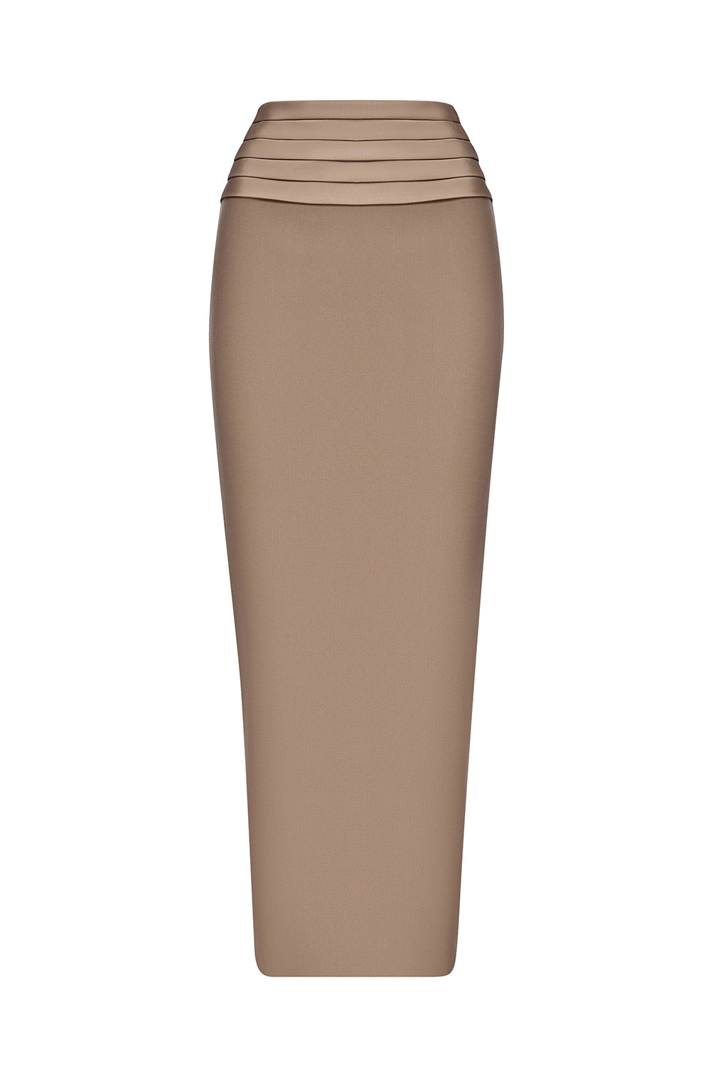 Skirt with decorative belt