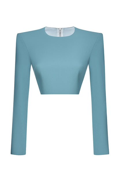 Cropped Tailored Jacket