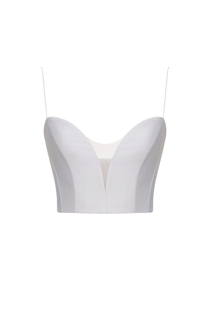 Heart neck top