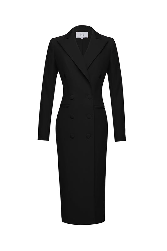 Tuxedo Dress