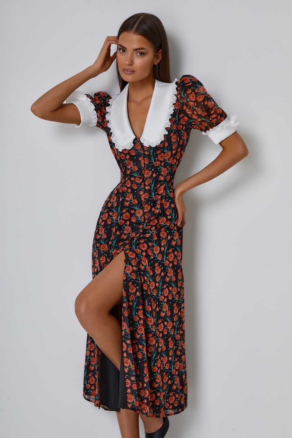 Cuffed dress