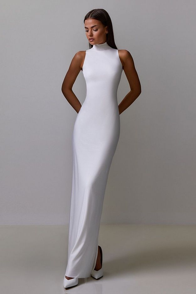 Elegant Floor-Length Gown