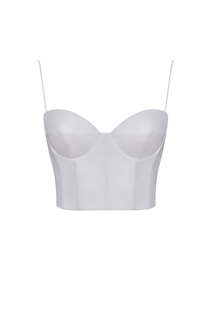 Corset Top with Thin Straps