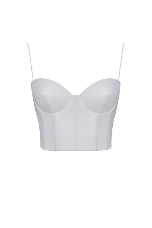 Corset Top with Thin Straps