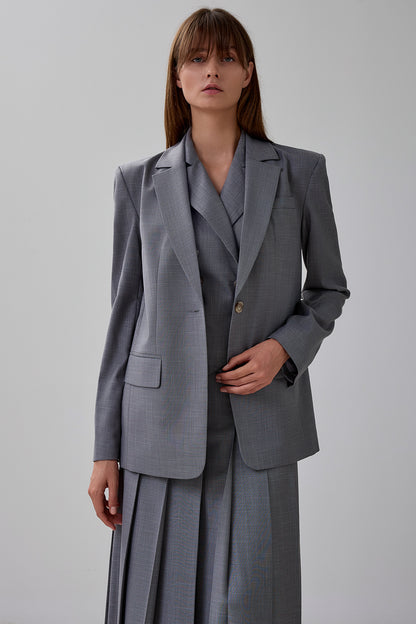 Single-breasted jacket