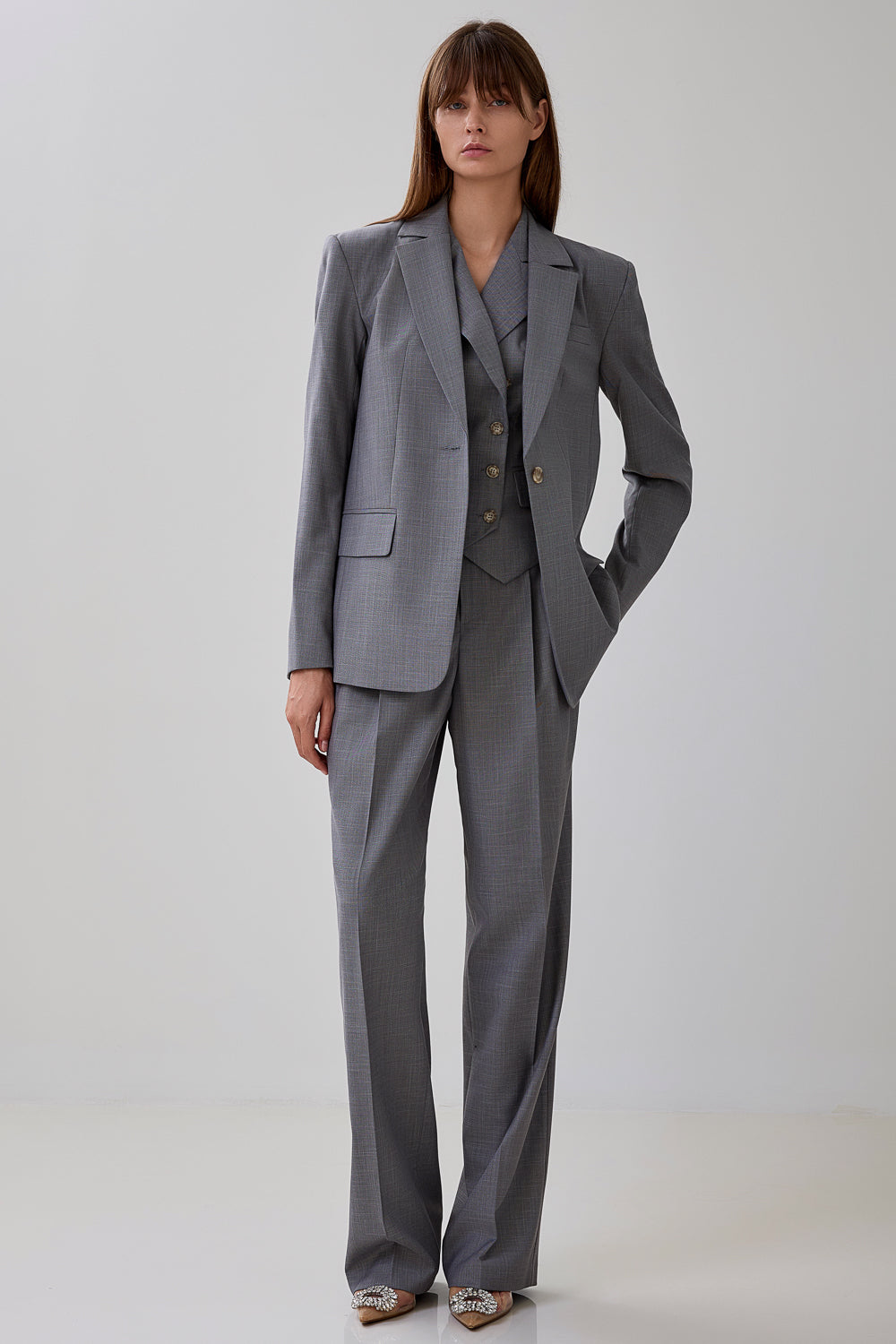 Single-breasted jacket