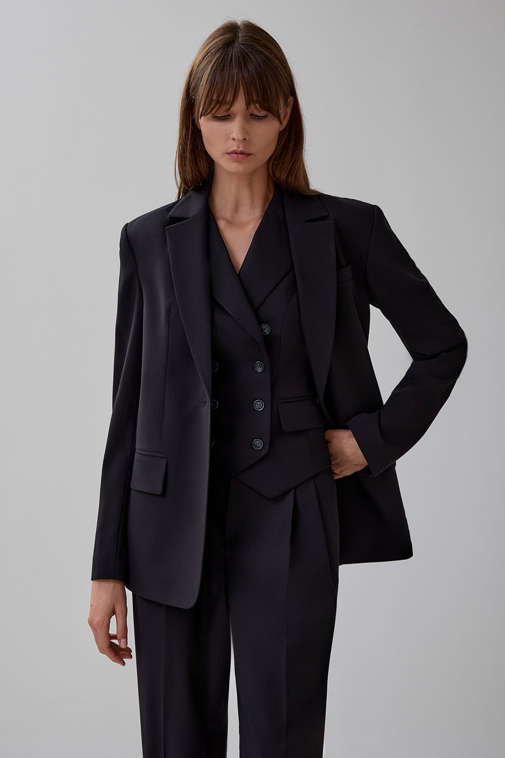 Single-breasted jacket