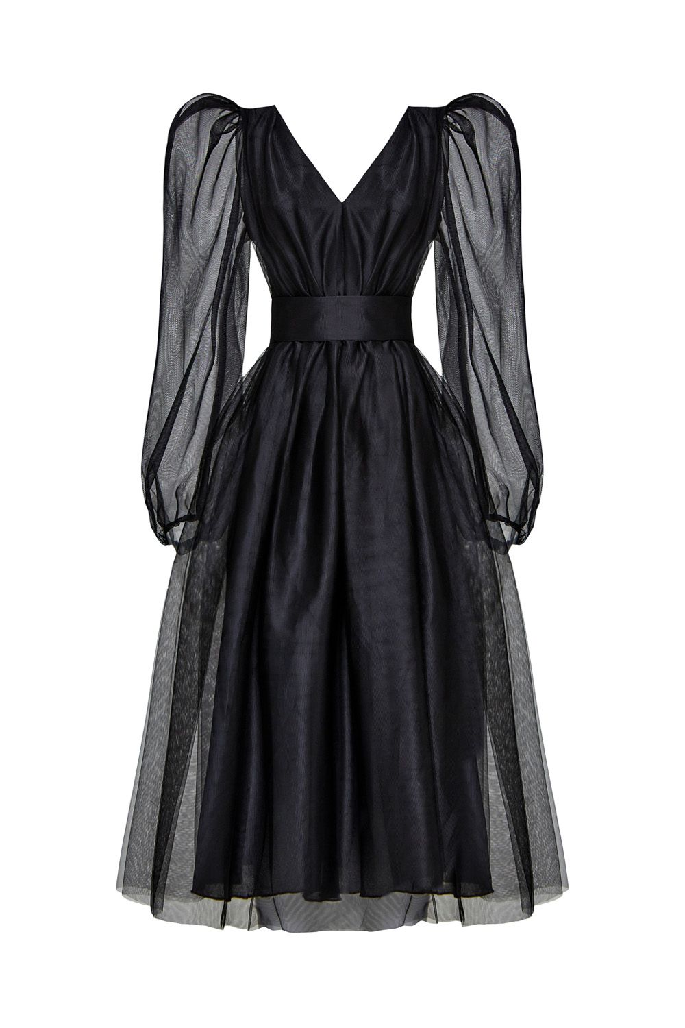 Airy mesh dress