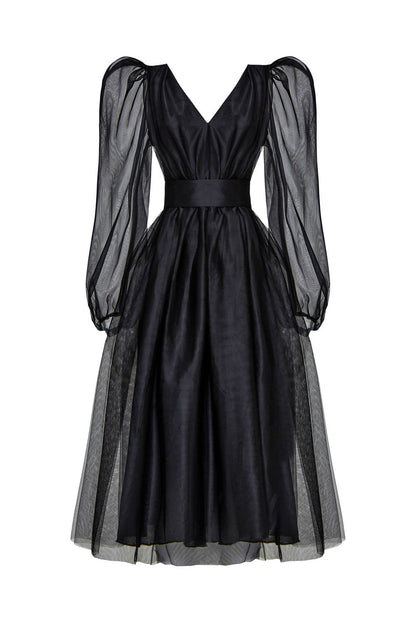 Airy mesh dress