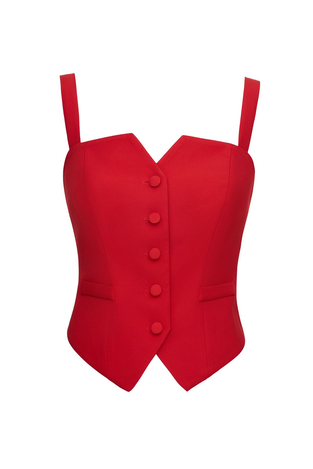 Vest with straps