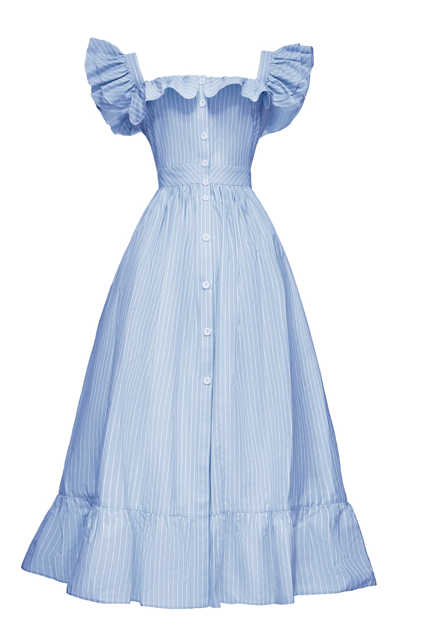 Ruffled Off-Shoulder Sundress