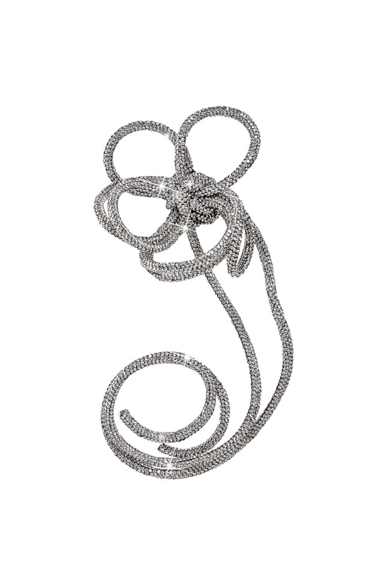 Flower Crystal Bow