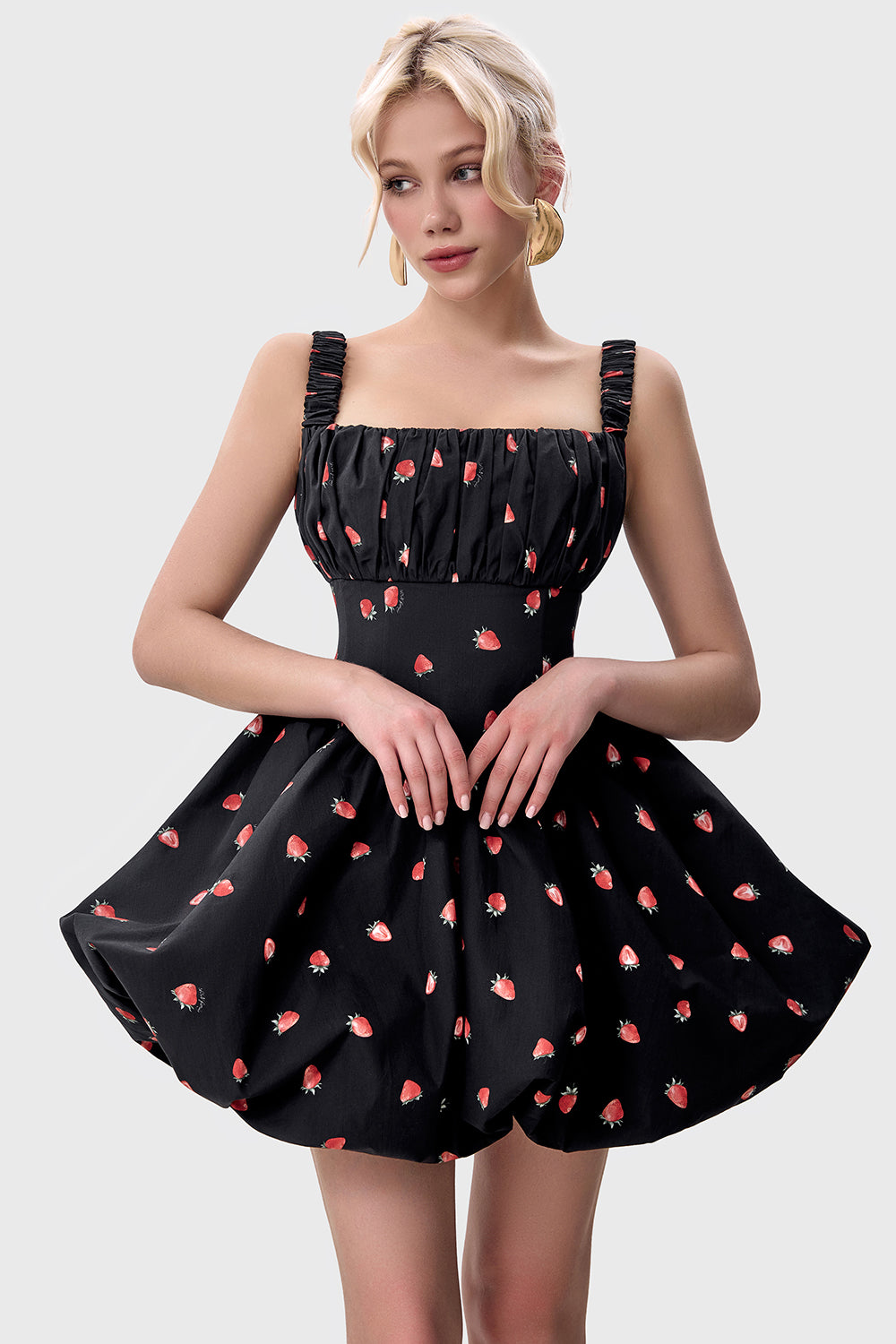 Sundress with a corset top