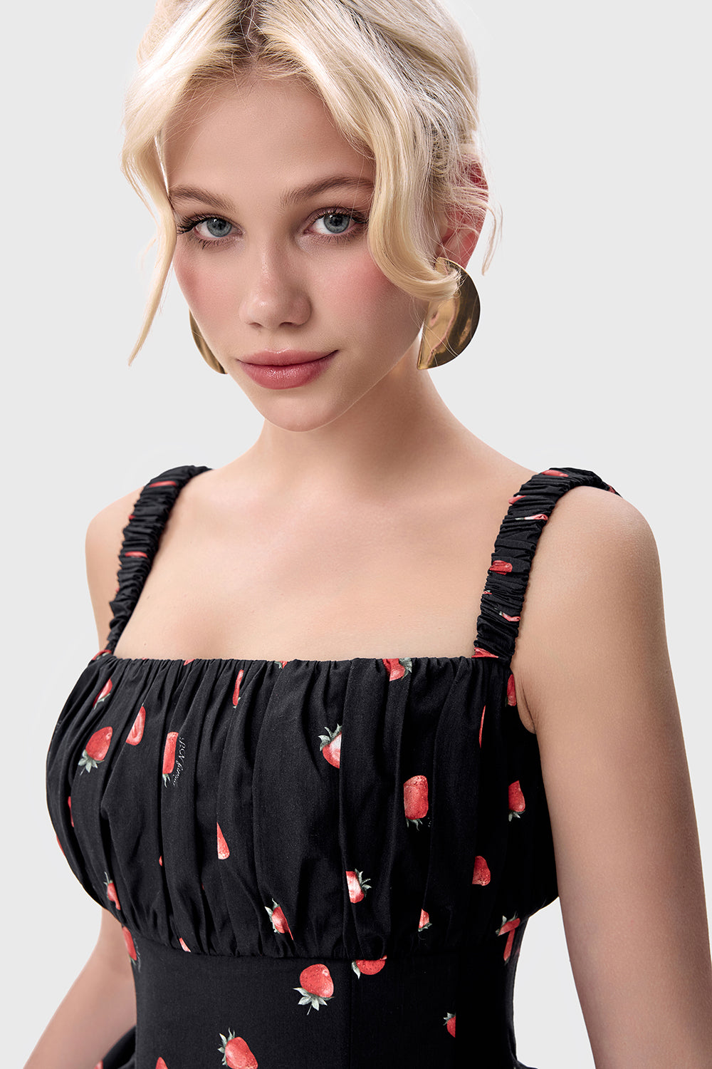 Sundress with a corset top