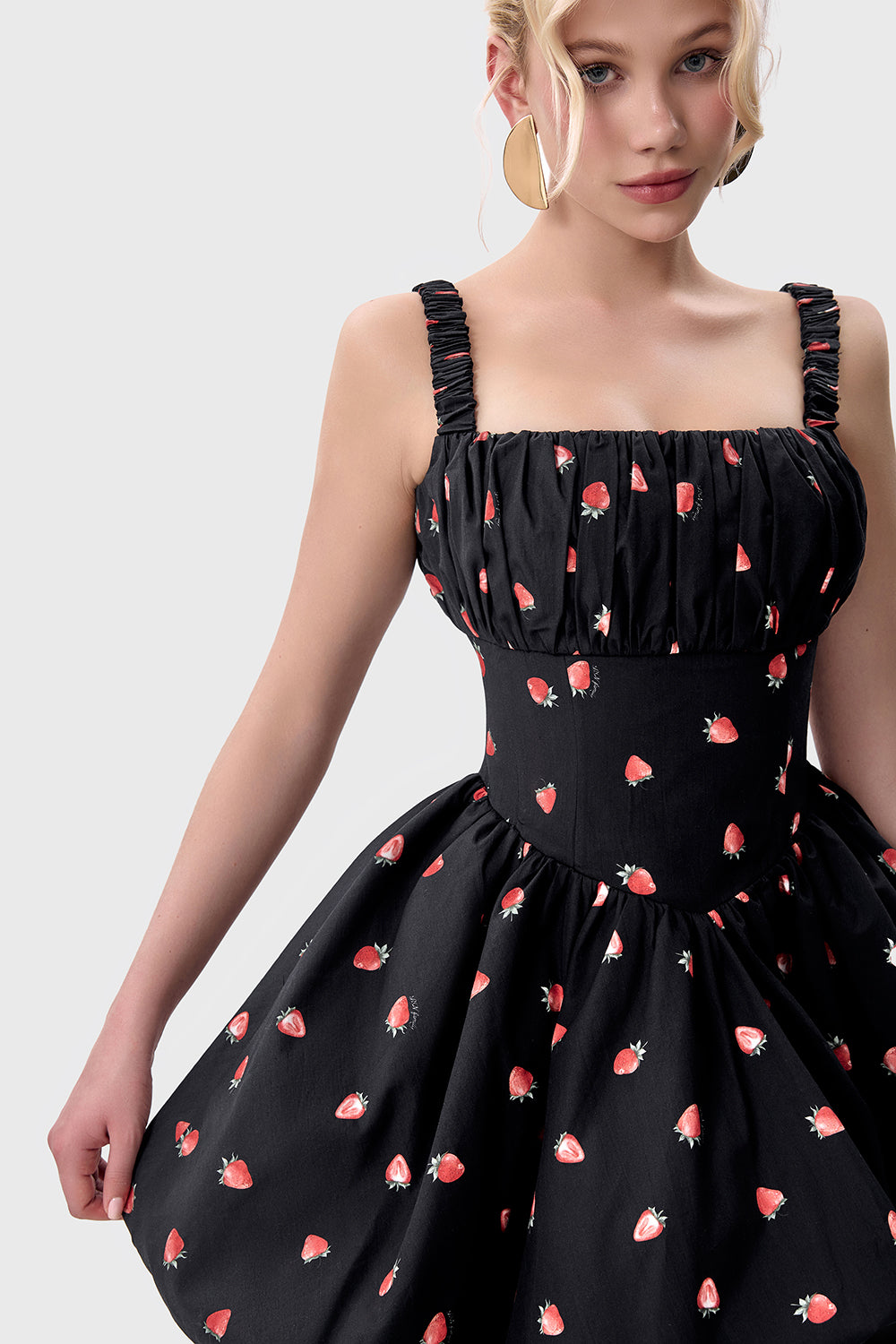 Sundress with a corset top