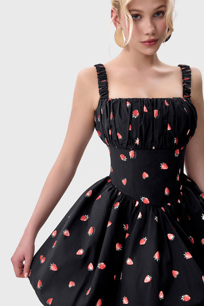 Sundress with a corset top