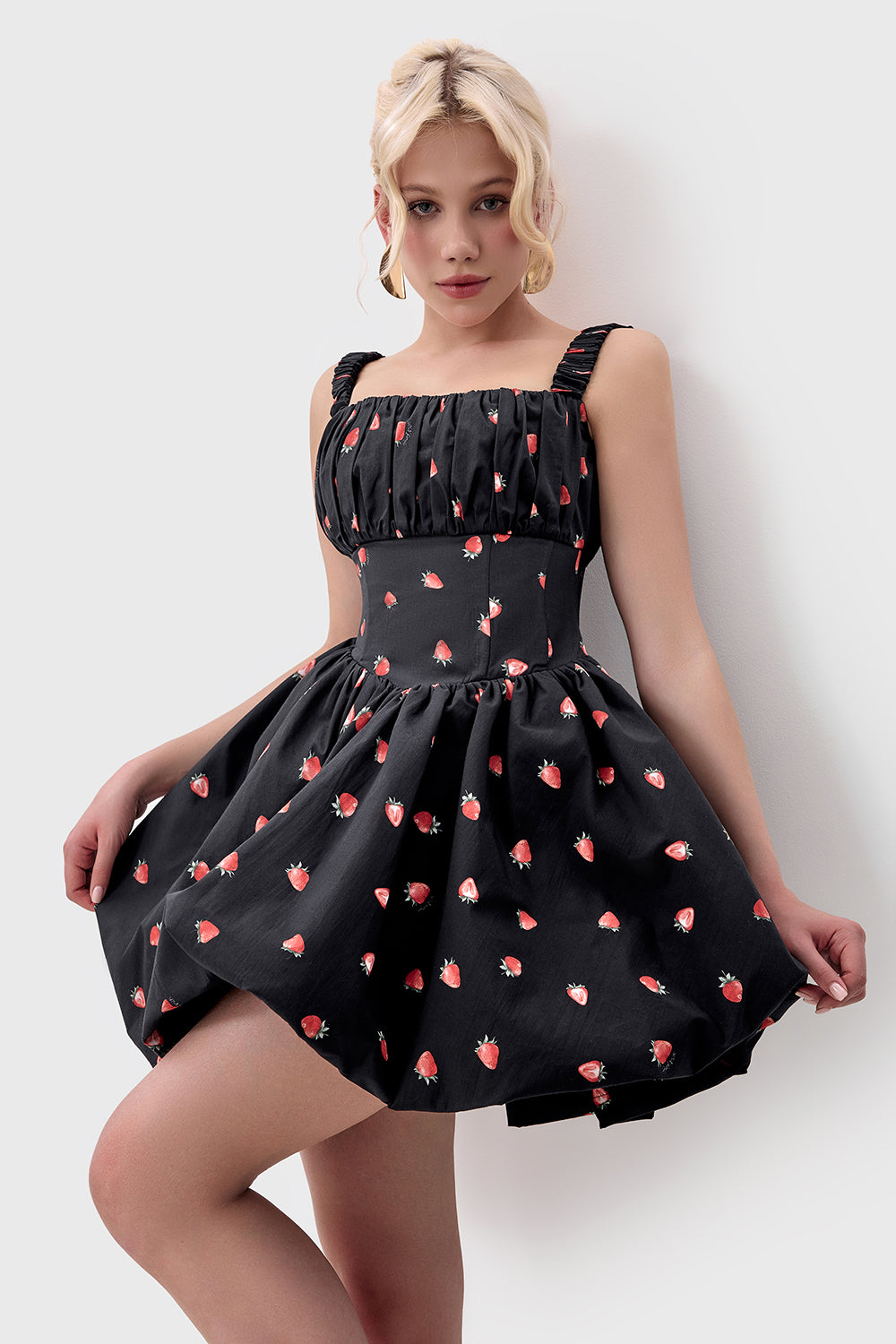 Sundress with a corset top