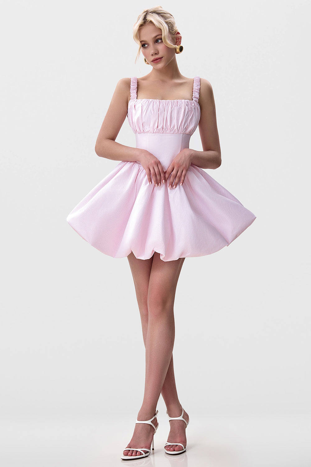 Sundress with a corset top