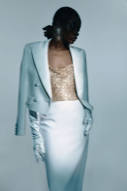 Short Jacket With Lapels