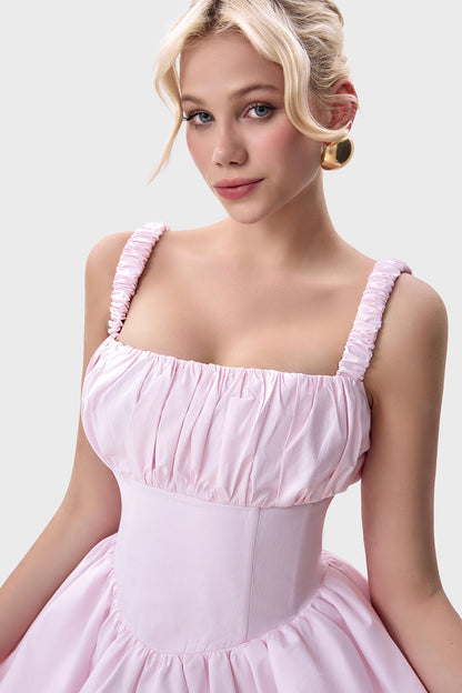 Sundress with a corset top
