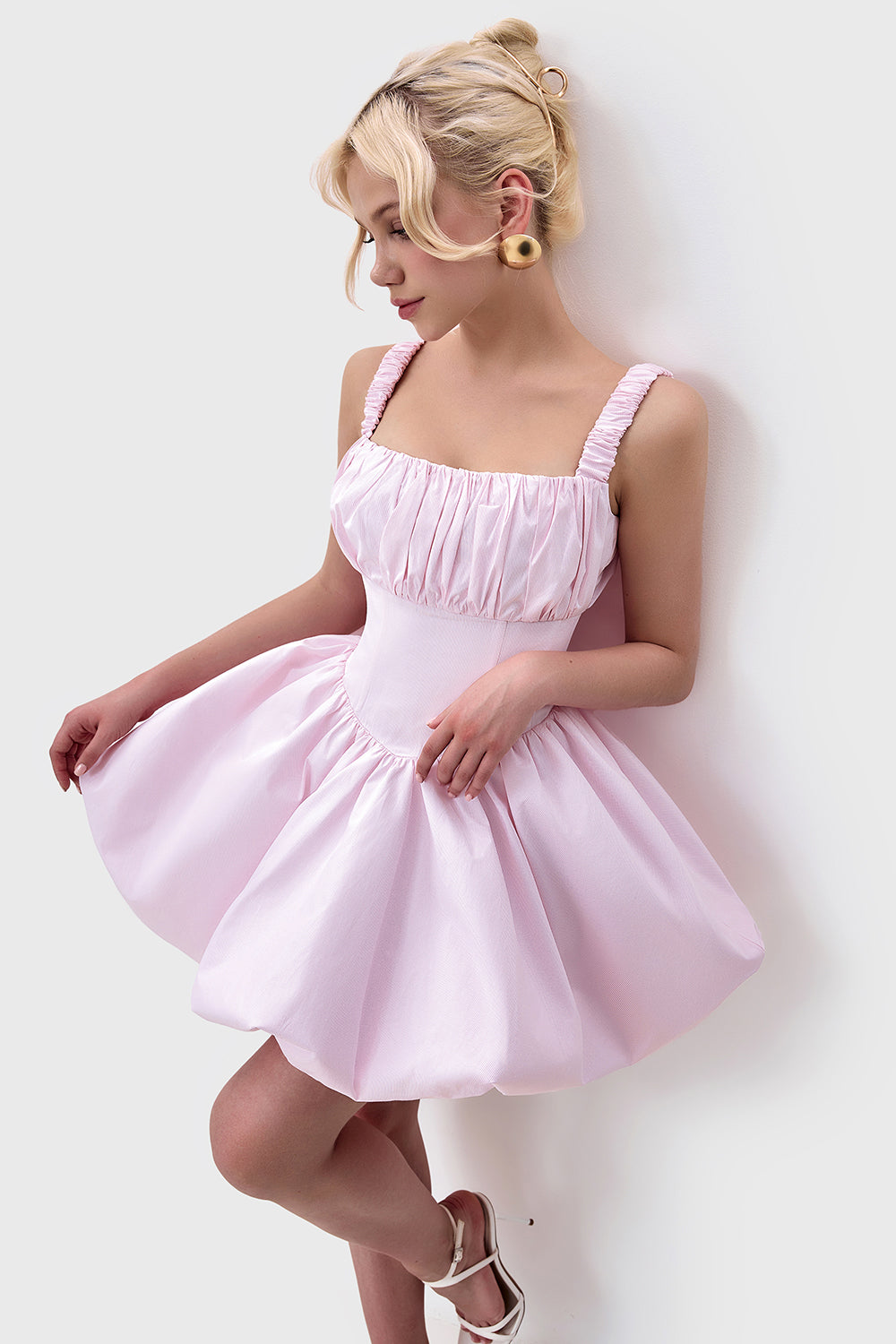 Sundress with a corset top