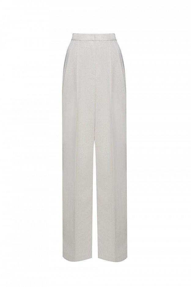 Straight cut trousers