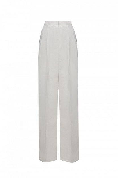 Straight cut trousers