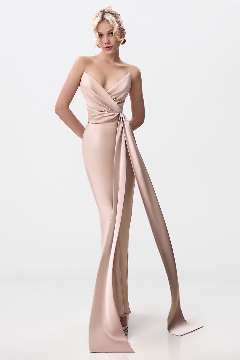 Draped Corset Top