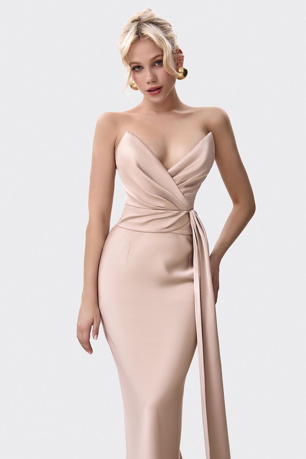 Draped Corset Top