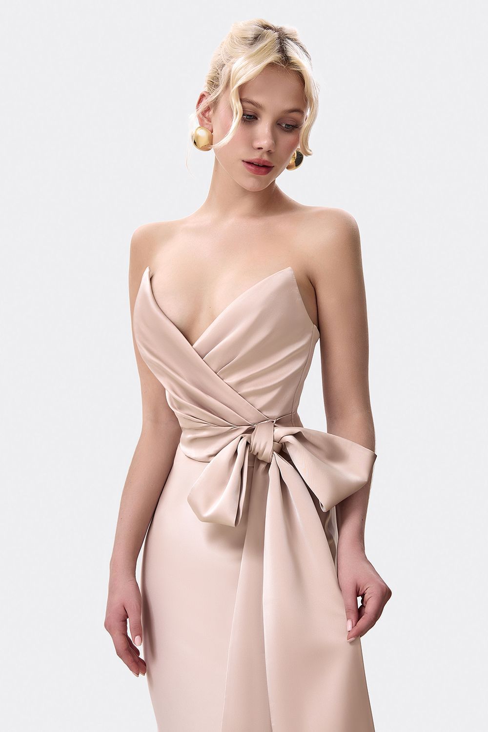 Draped Corset Top
