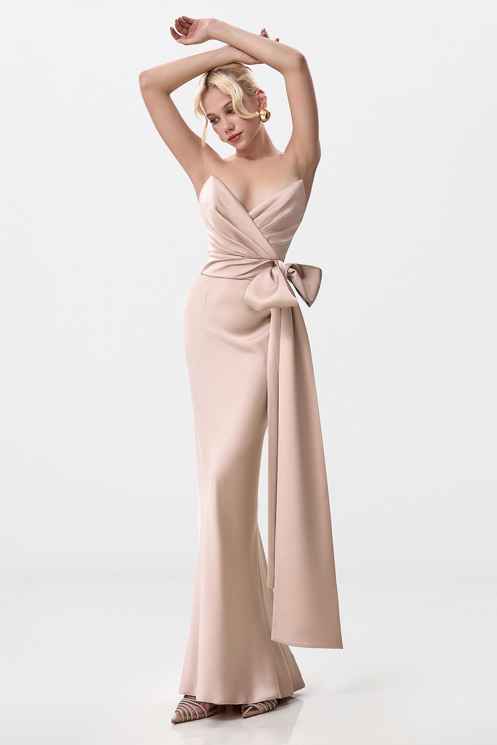 Draped Corset Top