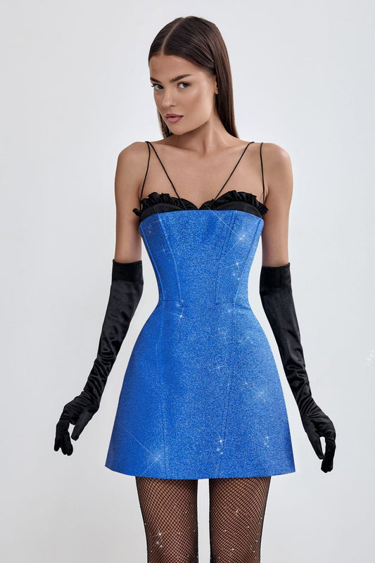 Corset Mini with Lace Accents