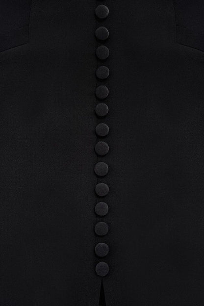 Structured Buttoned Maxi