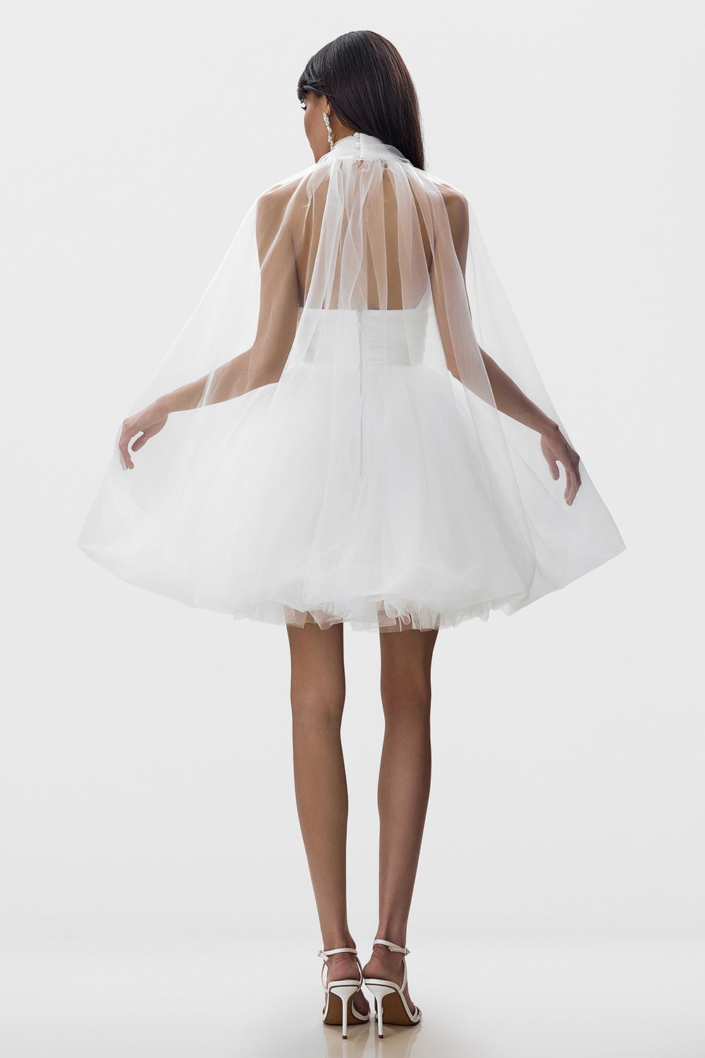 Cape Mini Dress