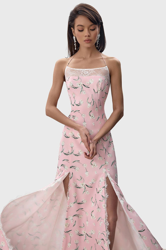 Midi Dress With Side Slits