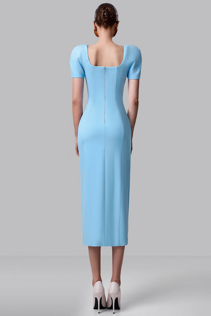 Structured Shoulder Dress