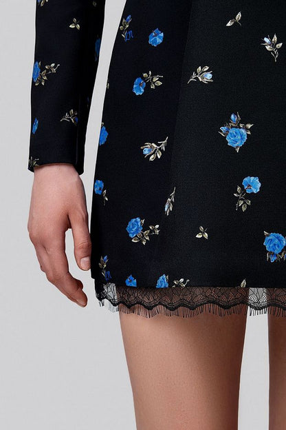 Mini Dress with Heart Back Cut-Out