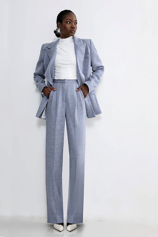 High-Rise Knit Pants
