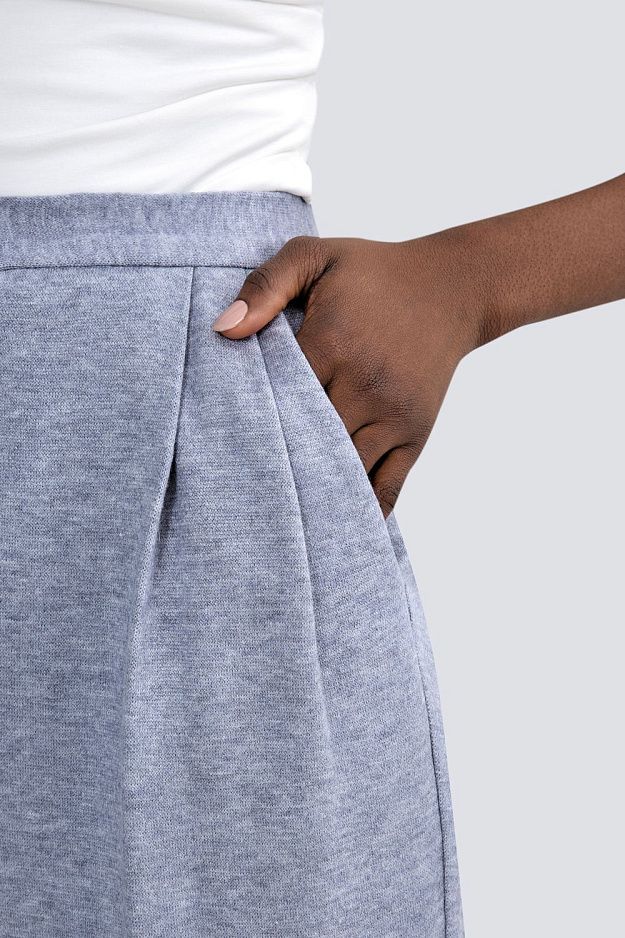 High-Rise Knit Pants