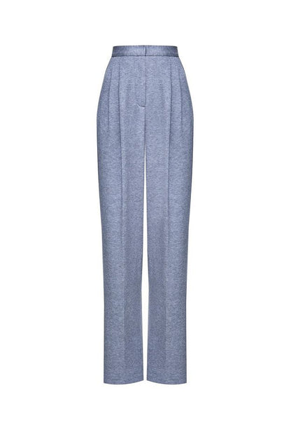 High-Rise Knit Pants