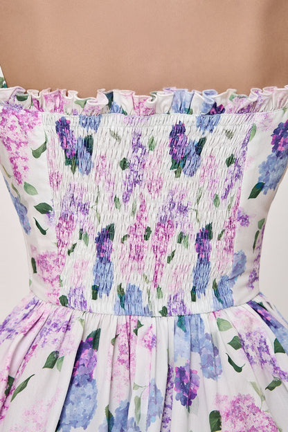 Floral Print Midi Dress