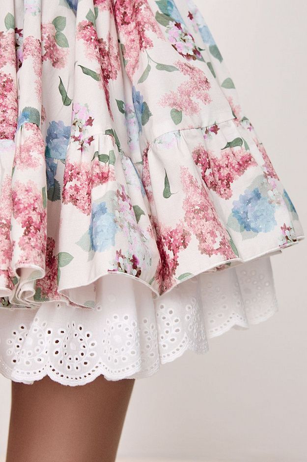 Floral Print Mini Dress