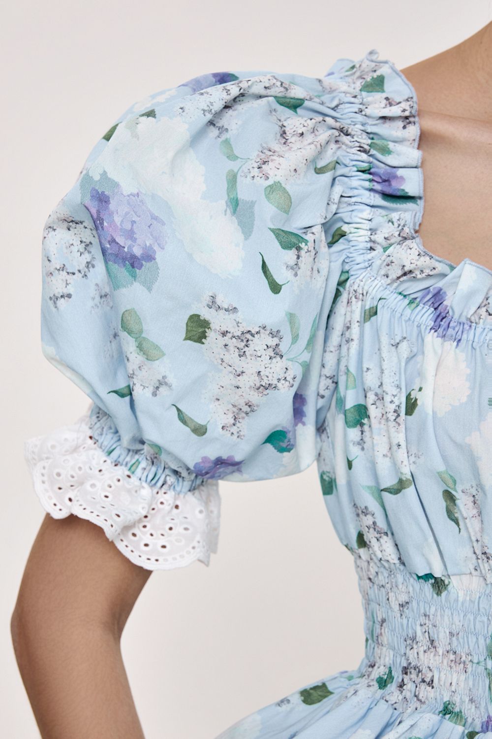Floral Print Mini Dress