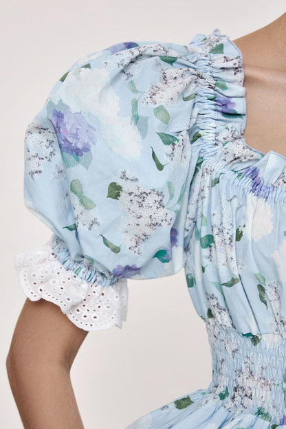 Floral Print Mini Dress