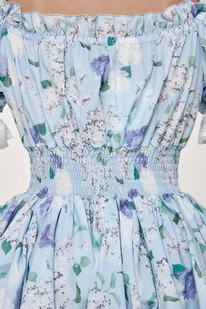 Floral Print Mini Dress