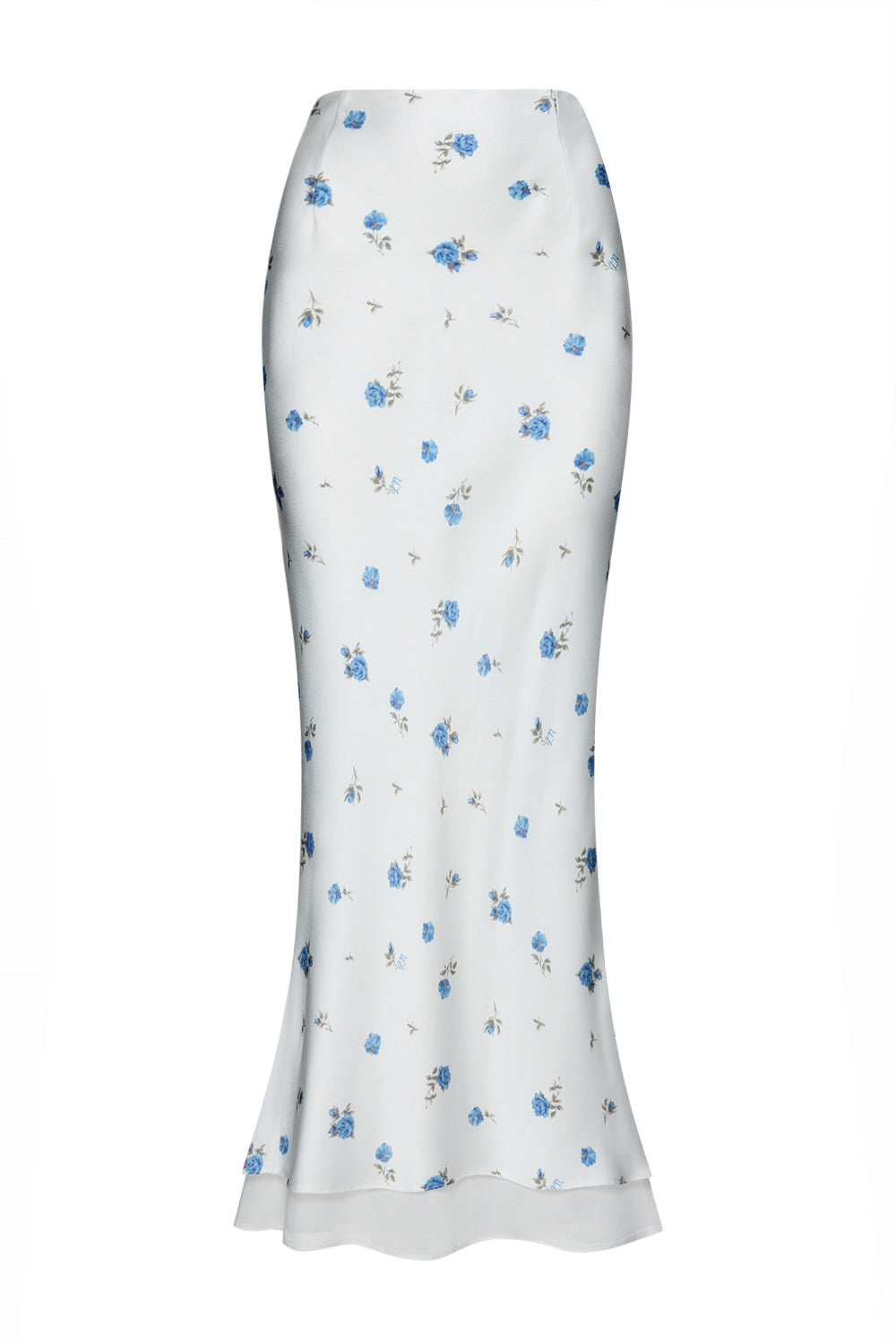 Floral Print Midi Skirt