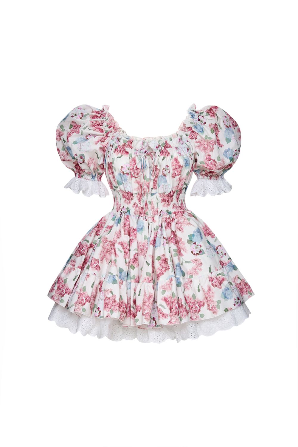 Floral Print Mini Dress