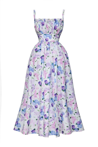 Floral Print Midi Dress